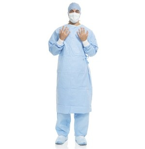 AERO BLUE* Performance Surgical Gown, XX-Large, Standard Length, Sterile, 28/BG 1BG/CS